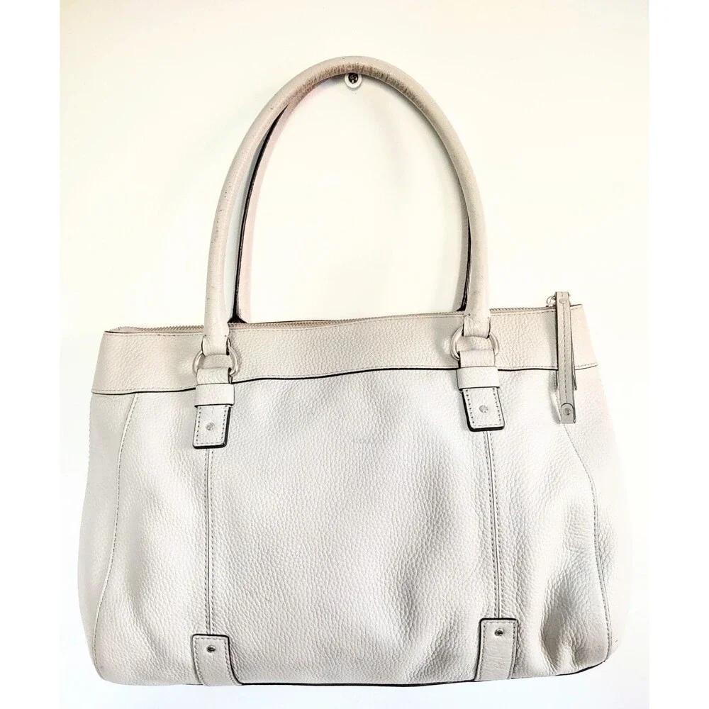 Kate Spade New York Putty Color Large Shoulder Bag 14.5